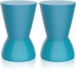 Ficha técnica e caractérísticas do produto Kit 2 Banquetas Nick Color Azul - IM In