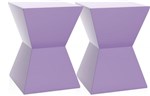Ficha técnica e caractérísticas do produto Kit 2 Banquetas Nitro Color Roxo - Im In