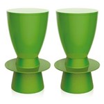 Ficha técnica e caractérísticas do produto Kit 2 Banquetas Tinn - Verde