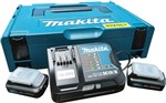 Ficha técnica e caractérísticas do produto Kit 2 Baterias + Carregador Bivolt 12V 2.0Ah, 1976569 - MAKITA