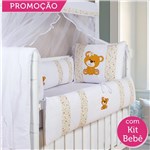 Ficha técnica e caractérísticas do produto Kit Berço Laura 19 Peças - Precious Baby
