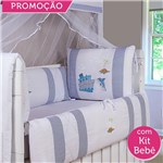Ficha técnica e caractérísticas do produto Kit Berço Maritimus 19 Peças - Precious Baby