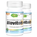 Ficha técnica e caractérísticas do produto Kit 2 Bioviton Suplemento de Vitaminas e Minerais Unilife 60 Caps