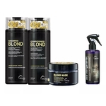 Ficha técnica e caractérísticas do produto Kit Blond Shampoo + Condicionador + Máscara + Uso Obr
