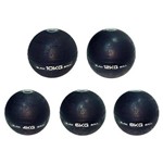 Ficha técnica e caractérísticas do produto Kit Bola Medicine Slam Ball para Crossfit 5 Peças 4, 6, 8, 10 e 12 Kg - Liveup
