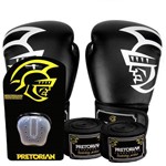 Ficha técnica e caractérísticas do produto Kit Boxe Training - Pretorian - Preto