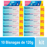 Ficha técnica e caractérísticas do produto Kit C/10 Bepantol Baby Creme para Prev de Assaduras 100g+20g