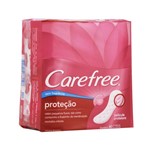 Ficha técnica e caractérísticas do produto Kit c/ 4 Protetor Diário CAREFREE Proteção sem Perfume 40 unidades