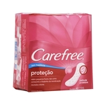 Ficha técnica e caractérísticas do produto Kit c/ 5 Protetor Diário CAREFREE Proteção sem Perfume 40 unidades