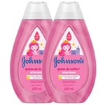 Ficha técnica e caractérísticas do produto Kit C/ 2 Shampoo Johnson`s Baby Gotas de Brilho 400ml