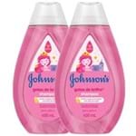 Ficha técnica e caractérísticas do produto Kit C/ 2 Shampoo Johnson's Baby Gotas de Brilho 400ml Incolor