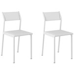 Kit 2 Cadeiras 1709 Branco - Carraro