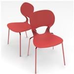 Ficha técnica e caractérísticas do produto Kit 2 Cadeiras Eclipse Vermelha I´M In