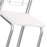 Ficha técnica e caractérísticas do produto Kit 2 Cadeiras Florença Branca - Kappesberg