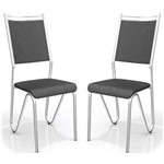 Ficha técnica e caractérísticas do produto Kit - Cadeiras Londres - Cinza
