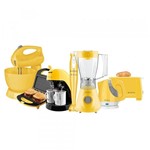 Ficha técnica e caractérísticas do produto Kit Cadence Colors Amarelo Cozinha Completa II