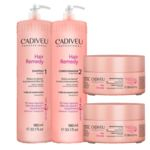 Ficha técnica e caractérísticas do produto Kit Cadiveu Hair Remedy - 1 Shampoo 980ml / 1 Condicionador 980ml / 2 Mascaras 200ml