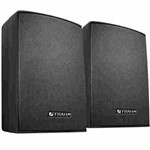 Ficha técnica e caractérísticas do produto Kit Caixa Passiva PS 200 Preta Plus 30w com Suporte Frahm FRA-094