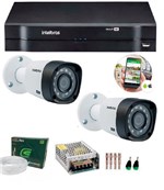 Ficha técnica e caractérísticas do produto Kit 2 Câmeras de Segurança HD 720p Intelbras VHD 3130 B G4 + DVR Multi HD + Acessórios