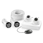 Ficha técnica e caractérísticas do produto Kit Câmeras de Segurança HD SE118 - Multilaser