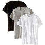 Ficha técnica e caractérísticas do produto Kit 3 Camisetas Básicas Masculina T-shirt 100% Algodão Colors Tee - Part.B