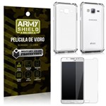 Ficha técnica e caractérísticas do produto Kit Capa Anti Impacto + Película de Vidro Samsung Galaxy J7/2016 - Armyshield