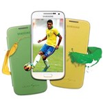 Ficha técnica e caractérísticas do produto Kit Capa Flip Cover Samsung para Galaxy S4 Mini - Amarela + Verde