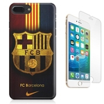 Ficha técnica e caractérísticas do produto Kit Capa Iphone 8 Plus Barcelona E Pelicula