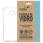 Ficha técnica e caractérísticas do produto Kit Capa (+Película Vidro) para Samsung Galaxy A7 2016 em Silicone TPU Premium Invisível - Husky