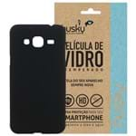 Ficha técnica e caractérísticas do produto Kit Capa (+Película Vidro) Para Samsung Galaxy J3 (2016) Em Policarbonato Fosco - Husky