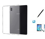 Ficha técnica e caractérísticas do produto Kit Capa TPU Galaxy Tab a 10.5´ Modelo - T590/595 Can Touch + Pel Vidro (Transparente)