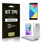 Ficha técnica e caractérísticas do produto Kit Capa TPU Samsung A5 2016 Capa Tpu + Película de Vidro -ArmyShield
