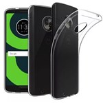 Ficha técnica e caractérísticas do produto Kit Capa Transparente para Moto G6 PLUS e Película de Vidro
