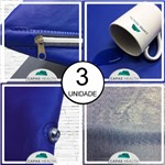 Ficha técnica e caractérísticas do produto Kit 3 Capa Travesseiro Padrão Soldada Impermeável Hospitalar - Capas Health
