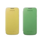 Ficha técnica e caractérísticas do produto Kit 2 Capas Flip Cover Samsung Galaxy S4 Mini Verde E Amarela