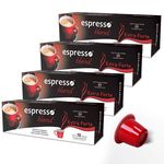 Ficha técnica e caractérísticas do produto Kit Cápsulas de Café Compatíveis com Nespresso® Espresso Blend Extraforte - 40 Un.