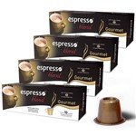 Ficha técnica e caractérísticas do produto Kit Cápsulas de Café Compatíveis com Nespresso® Espresso Blend Gourmet - 40 Un.