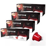Ficha técnica e caractérísticas do produto Kit Cápsulas de Café Espresso Blend Extraforte - Compatíveis com Nespresso - 40 Un.
