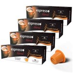 Ficha técnica e caractérísticas do produto Kit Cápsulas de Café Espresso Blend Tradicional