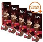 Ficha técnica e caractérísticas do produto Kit Cápsulas Três Chocolate Quente - 50 Cápsulas