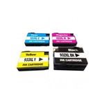 Ficha técnica e caractérísticas do produto Kit Cartucho de Tinta Compatível com Hp 933 Preto 933xl Coloridos