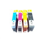 Ficha técnica e caractérísticas do produto Kit Cartucho de Tinta Compatível Hp 564xl B210 4 Cores