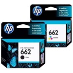 Ficha técnica e caractérísticas do produto Kit Cartucho de Tinta Ink Advantage Hp Suprimentos Cz103ab Hp 662 Preto 2,0 Ml e Cartucho de Tinta