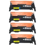 Kit Toner Compatível Samsung Clt-k409s Clt-c409s Clt-m409s Clt-y409s | Clp310 Clp315 Clx3170