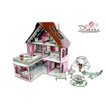 Ficha técnica e caractérísticas do produto Kit Casa de Bonecas com 29 Moveis para Mini Bonecas Compatível com Lol e Polly Cindy Princesa - Darama