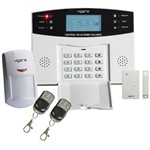 Ficha técnica e caractérísticas do produto Kit Central de Alarme Sem Fios Vgc-300, com Discadora, Mensagem de Voz e Fácil Instalação - Vigere