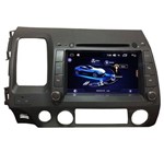 Ficha técnica e caractérísticas do produto Kit Central Multimídia New Civic 2007/2011 Android 6.0 S170