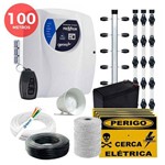 Ficha técnica e caractérísticas do produto Kit Cerca Elétrica Industrial Genno Shock Premium para 100 Metros