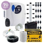 Ficha técnica e caractérísticas do produto Kit Cerca Elétrica Industrial Genno Shock Premium para 70 Metros