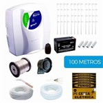 Ficha técnica e caractérísticas do produto Kit Cerca Elétrica Residencial P/ 100 Metros C/ Setor Alarme